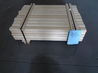 Selling Off-Site -  Quantity of Maple A Rail 1 5/8"dx2 5/8"W Length 3',  Located At Unit A 8080 36th Street SE Calgary, For Viewing & More Information Please Call Darko At 403-287-1101.
