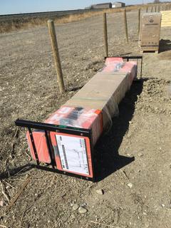 Unused TMG-TPL45 10,000 lb Two Post Floor-Plate Auto Lift (includes box A and B), Control #7614.
