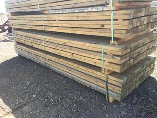 Lift of 2x4 - 10' Pressure Treated Lumber, 66 pcs/lift