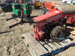Gravely Professional 12 Walk Behind Tractor, Control # 7691.