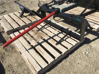 Hay Spear To Fit Skid Steer, Control # 7700.
