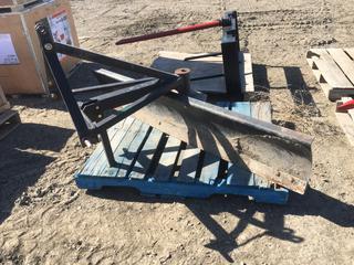 Buhler Farm King 6 Ft Blade 3 Point Hitch, Control # 7701.