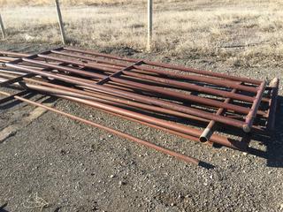 Assorted Horse Panels w/ 11'6" Gate, Control # 7719.