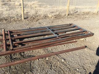 Assorted Horse Panels w/ 9'6" Gate, Control # 7721.