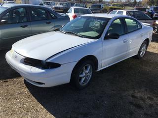 Selling Off-Site -  2004 Olds Alero 4 Door Car c/w V6, Auto, No Key, Showing 138,857 Kms, VIN 1G3NL2E24C213992.  Location - 527 North 200 East, Raymond, AB -  For Further Information Please Call Chris 403-308-1161.