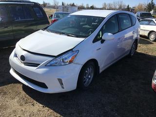 Selling Off-Site -  2012 Toyota Prius Hybrid 4 Door Car c/w 4 Cyl, Auto, With Key, Showing 680,889 Kms, VIN JTDZN3EUXC3032995.  Location - 527 North 200 East, Raymond, AB -  For Further Information Please Call Chris 403-308-1161.