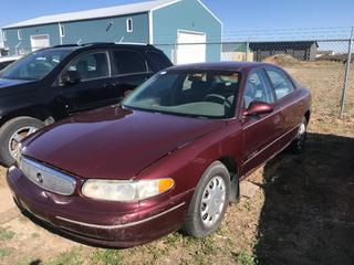 Selling Off-Site -  1998 Buick Century 4 Door Car c/w V6, Auto, No Key, VIN 2G4WS52M2W1450744.  Location - 527 North 200 East, Raymond, AB -  For Further Information Please Call Chris 403-308-1161.