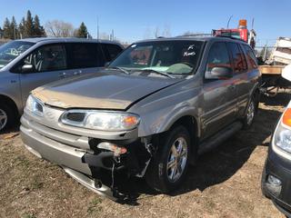 Selling Off-Site -  2003 Olds Bravda c/w V6, Auto, With Key, Showing 228,738 Kms, VI1GHDT13S432333963.  Location - 527 North 200 East, Raymond, AB -  For Further Information Please Call Chris 403-308-1161.