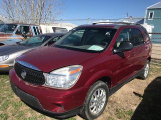 Selling Off-Site -  2006 Buick Rendezvous c/w V6, Auto, With Key, Showing 89,003 Kms, VIN 3G5DA03LX6S593069. Location - 527 North 200 East, Raymond, AB -  For Further Information Please Call Chris 403-308-1161.