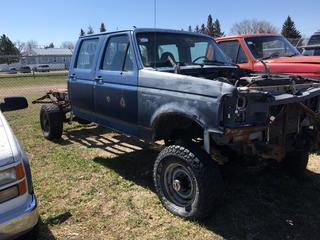 Selling Off-Site -  1993 Ford F350 Crew Cab 4x4 P/U c/w 7.3, 5 Spd, With Key, VIN 2FTJW36M9PCA68931. Location - 527 North 200 East, Raymond, AB -  For Further Information Please Call Chris 403-308-1161.
