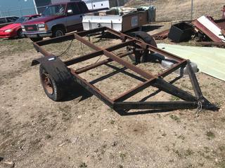 Selling Off-Site -  Custom-built 9x10 S/A Trailer,  Location - 527 North 200 East, Raymond, AB -  For Further Information Please Call Chris 403-308-1161.