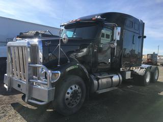 2004 International Eagle T/A Truck Tractor c/w Cat C-15, Eaton Fuller 13 Spd, A/C, Air Ride Susp., 11R22.5 Tires, Showing 1,193,056 Kms. VIN 3HSCHASR54N090645