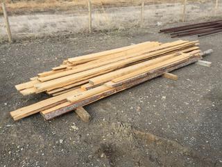 Rough Cut Lumber Slabs Approx. 45 Pcs, Control # 7718.