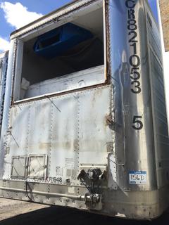 Selling Off-Site -  2002 Wabash 48' T/A Van Trailer S/N 1JJV482W02L817844,  *Note Located offsite at 11000 - 114 Avenue Southeast, Rocky View County, AB. 
