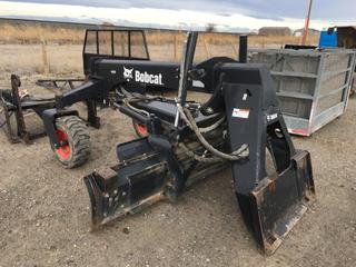 Bobcat Grader Attachment To Fit Skid Steer. Control # 7762.