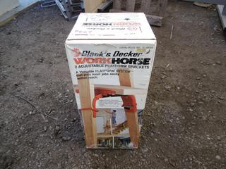 Black & Decker Work Horse Adjustable Platform Brackets.