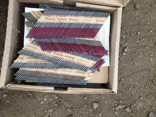 Quantity of 3 1/4" x .120 Strip Nails.