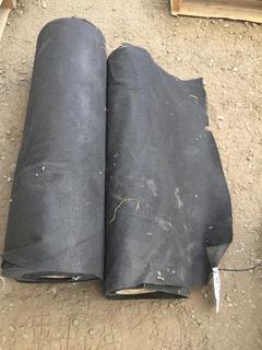 (2) Rolls of Black Felt.