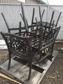 Quantity of Outdoor Patio Chairs w/ Cushions.