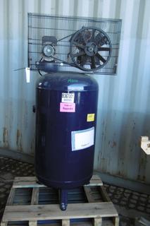 Campbell Hausfeld 5 HP, 140 PSI, 240V 80 Gallon Air Compressor. 