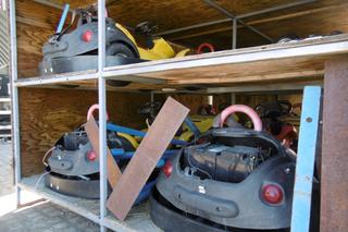 (6) Electric Bumper Cars w/ Hardware.