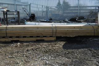 Quantity of Douglas Fir 10' x 4" x 4".