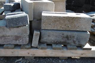 Pallet of Assorted Bricks/Blocks.