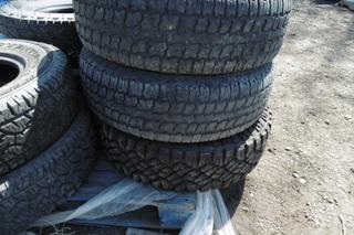 Quantity of Assorted Tires.