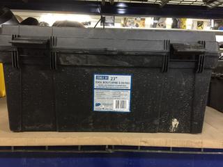 Strong 'N Tuff 23" Tool Box c/w Assorted Tools.