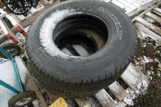 (2) Michelin Tires LT265/75R16.