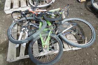 Quantity of Assorted Bikes for Parts.