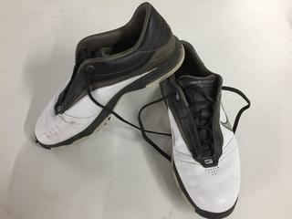 Nike Golf Shoes, Size 9-1/2.