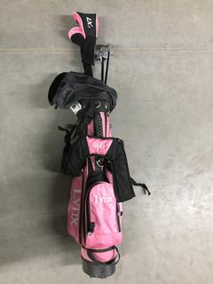 Teen Golf Clubs c/w Bag.