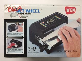 Wen Model 2901 Wet Wheel Machine.
