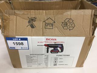 Boss 36V Hammer Drill Kit.