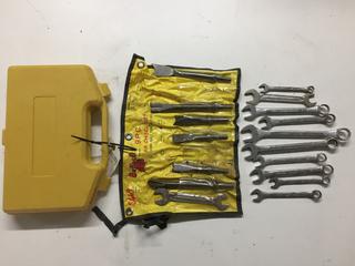 Forstner Bit Set, Air Chisel Set & Wrenches.