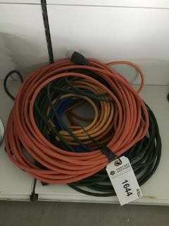 Quantity of Assorted Extension Cords.