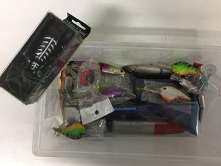 Assorted Plugs, Rapalas & Fishing Lures.