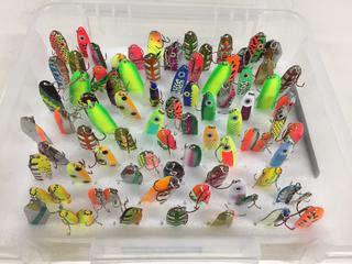 Fishing Spoon Tackle Box, Full.