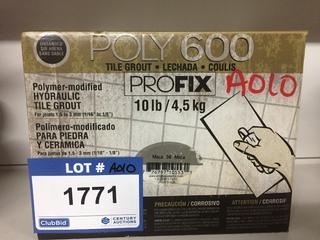 10lb Box of Profix Mica Tile Grout.