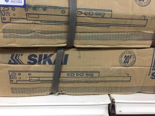 (2) Boxes of 20" Sikai S16001H Heavy Duty Under-Mount Full Extension Self Closing Drawer Slide, 35Kg Capacity, 8 Sets Per Box.