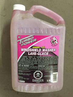 (4) 3.78L Summer Washer Fluid.