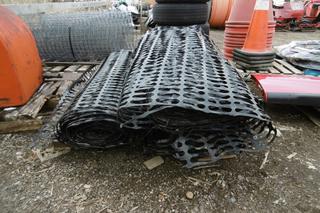 Quantity of Black Snow Fence.