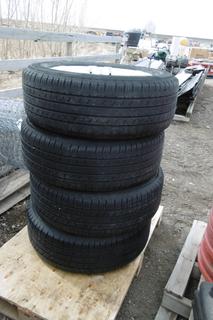 Set of (4) Michelin P225/65/R17 Tires w/ Rims.