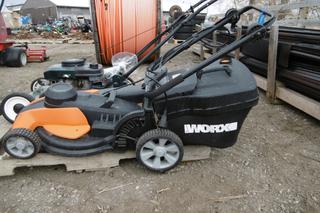 Worx Electric Lawn Mower.