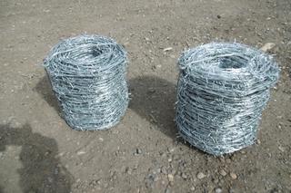 (2) Rolls Barb Wire 492'/Ea.