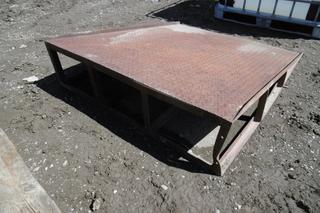 Steel Ramp 4' x 1'.