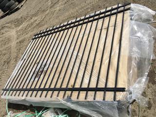 Black Warrior 3 Rail Panels 8'Lx6'H.