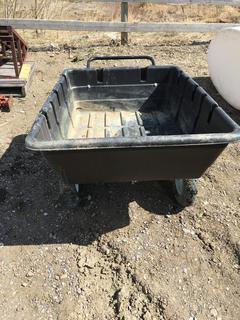 Heavy Hauler Dump Cart for Garden Tractor.