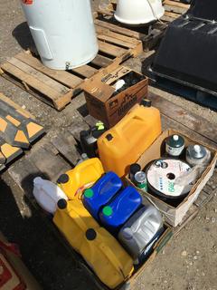 Quantity of Assorted Oil, Grease Tubes & Cannisters.